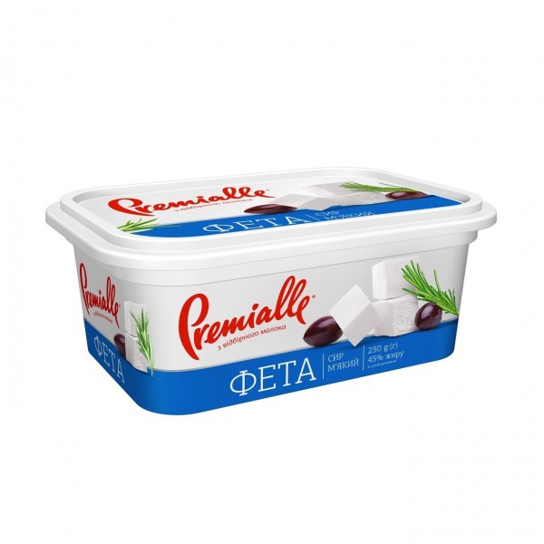 Premialle сир Фета 45% 230 г Premialle сир Фета 45% 230 г