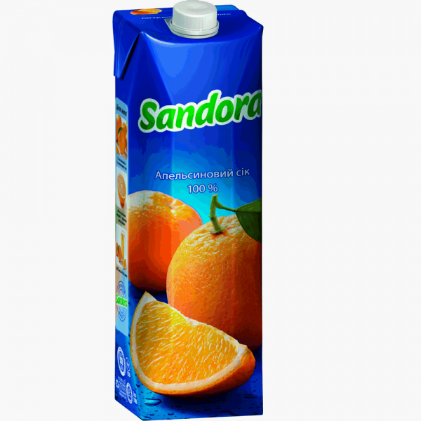 Сік Sandora апельсиновий пакет 0.95 л Сік Sandora апельсиновий пакет 0.95 л