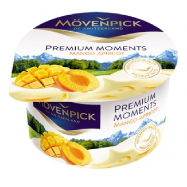 Йогурт Mövenpick Premium Moments Манго-Абрикос 5% 100г Йогурт Mövenpick Premium Moments Манго-Абрикос 5% 100г