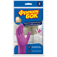 Рукавички універсальні S 1 шт Фрекен Бок рожеві 