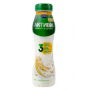 Біфідойогурт Danone Активіа 5 злаків 1,2% пляшка 260г