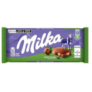 Шоколад молочний Milka з цілим лісовим горіхом 95г Шоколад молочний Milka з цілим лісовим горіхом 95г