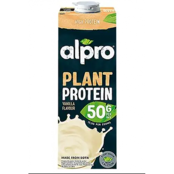 Напій Alpro Plant Protein зі смаком Ванілі високобілковий 1л Напій Alpro Plant Protein зі смаком Ванілі високобілковий 1л