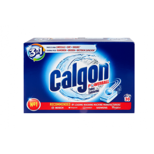 Засіб для захисту пральних машини Calgon Power Tabs 4в1 30шт Засіб для захисту пральних машини Calgon Power Tabs 4в1 30шт
