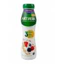 Біфідойогурт Danone Активіа Ягоди-злаки 1,2% пляшка 260г 