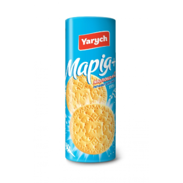 Печиво Ярич Марія з молоком і кальцієм 155 г Україна Печиво Ярич Марія з молоком і кальцієм 155 г Україна