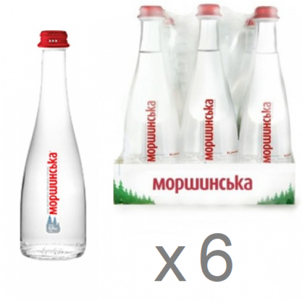 Вода мінеральна Моршинська негазована скло 6*0.75 л Вода мінеральна Моршинська негазована скло 6*0.75 л