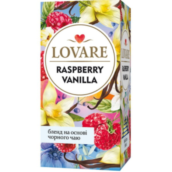 Чай Lovare Raspberry Vanilla 24*2г Чай Lovare Raspberry Vanilla 24*2г