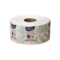 Папір туалетний Jumbo Papero TJ035 12 рулонів білий 75м