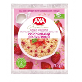Каша Axa вівсяна миттєвого приготування з полуницею 40г