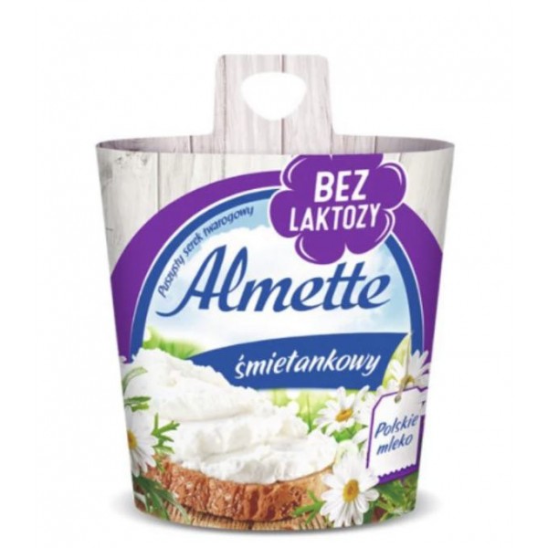 Сир Хохланд Almette свіжий вершковий безлактозний 55% 150г Сир Хохланд Almette свіжий вершковий безлактозний 55% 150г