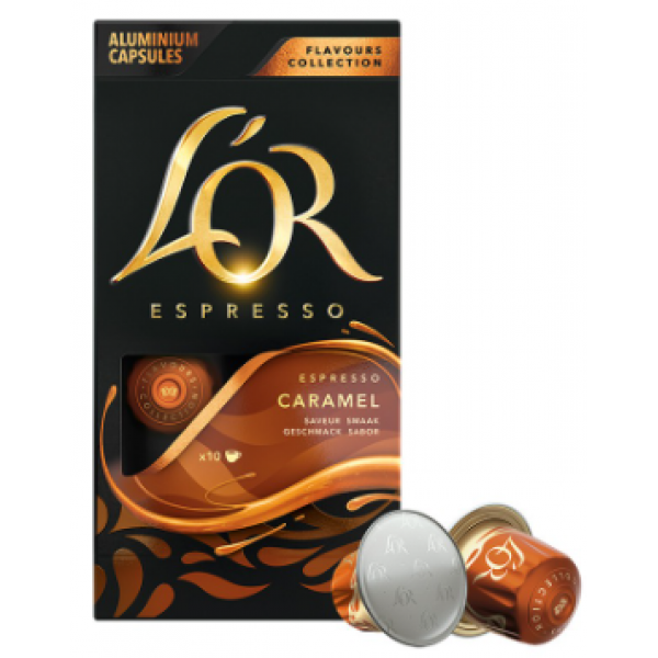 Кава мелена в капсулах L'OR Espresso Caramel №8 10x52г Кава мелена в капсулах L'OR Espresso Caramel №8 10x52г