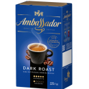 Кава Ambassador Dark Roast мелена 225г