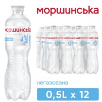Вода мінеральна Моршинська негазована пет 12*0.5л 