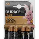 Батарейки DURACELL AA (LR06) 1уп/4шт