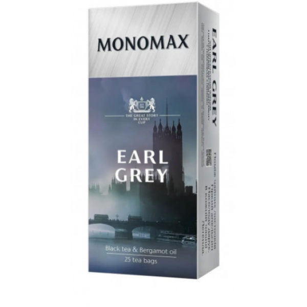 Чай ТМ Мономах Earl Grey 100*2 г Чай ТМ Мономах Earl Grey 100*2 г