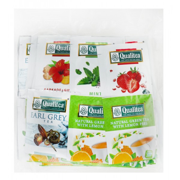 Qualitea чай фруктове асорті 100пак Qualitea чай фруктове асорті 100пак