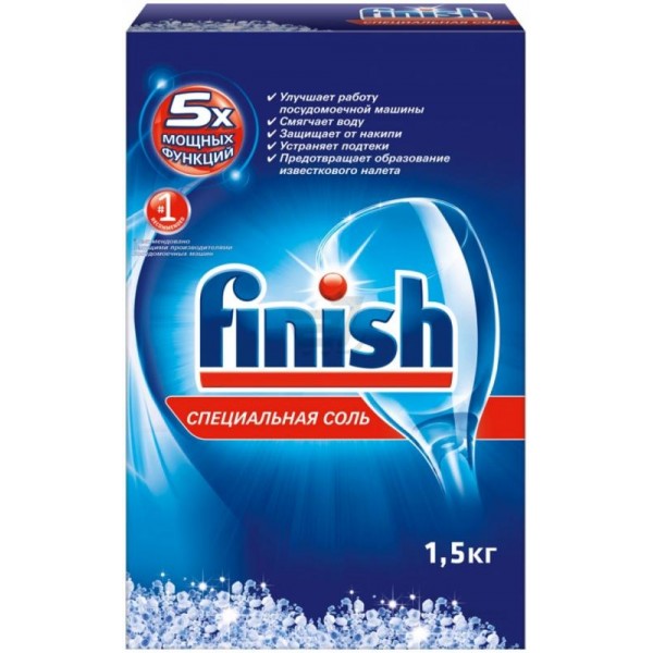 Finish Сіль 1,5 кг Finish Сіль 1,5 кг