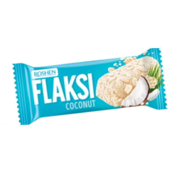 Рошен цукерки Flaksi кокос 0,5кг Рошен цукерки Flaksi кокос 0,5кг