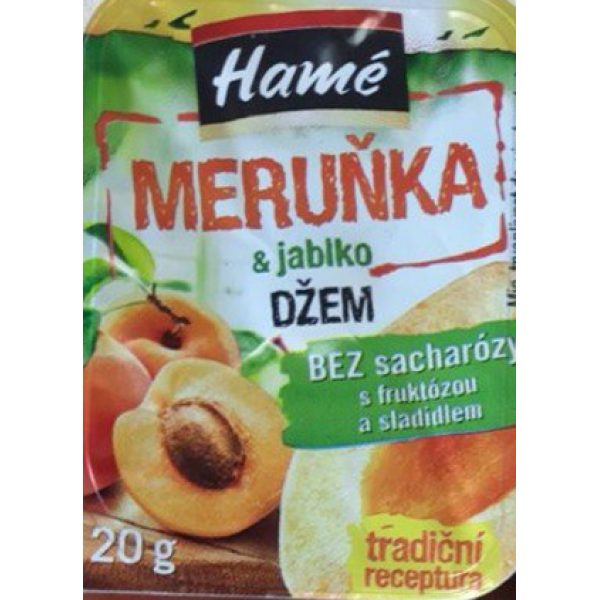 НАМЕ Джем порційний Яблуко-абрикос 20г НАМЕ Джем порційний Яблуко-абрикос 20г