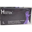 Рукавички нітрилові Hoff Medical фіолетові без пудри 100 шт/розмір L 