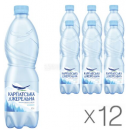 Вода мінеральна Карпатська Джерельна негазована 0,5л*12