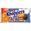 Вафельні батончики Knoppers Erdnuss Riegel з арахісом 200 г (5 шт)  