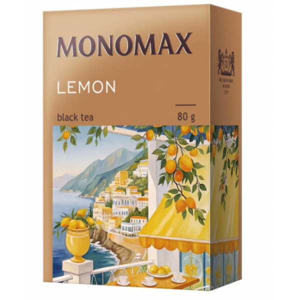 Чай ТМ Мономах Lemon 80 г Чай ТМ Мономах Lemon 80 г