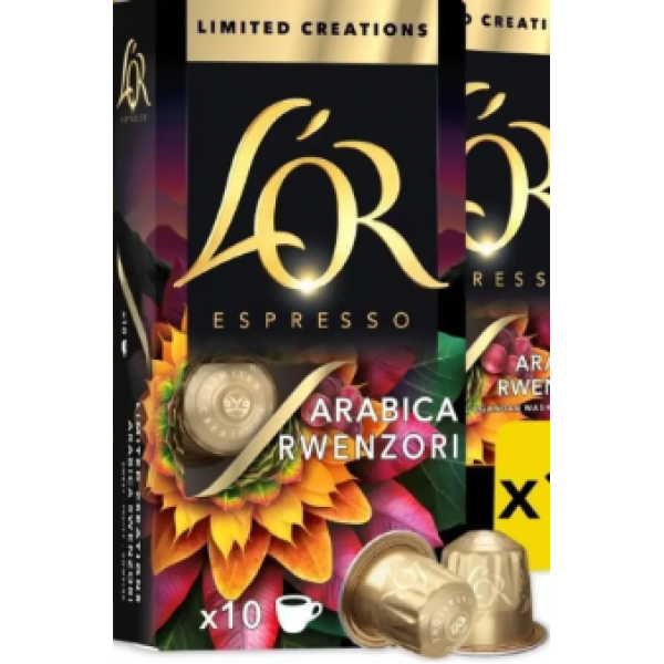 Кава мелена в капсулах L'OR LIMITED CREATIONS UGANDA №7 10x52г Кава мелена в капсулах L'OR LIMITED CREATIONS UGANDA №7 10x52г