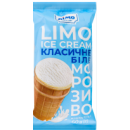 Морозиво Лімо Ice Cream класичне біле у вафельному стаканчику 65 г 
