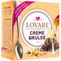 Чай Lovare Creme Brulee в пірамідках 15*2 г