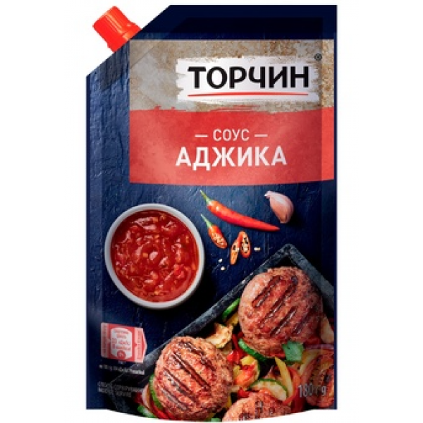 Соус Торчин Аджика 180г Соус Торчин Аджика 180г