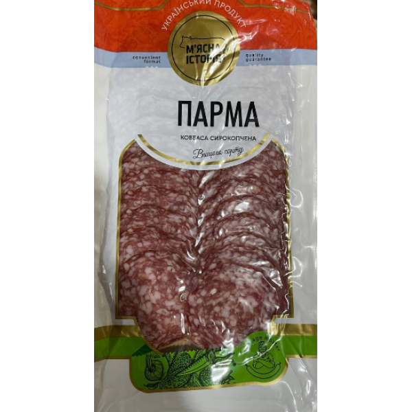 Ковбаса Парма ТМ М'ясні історії 80г Ковбаса Парма ТМ М'ясні історії 80г