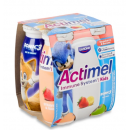 Продукт кисломолочний Danone Actimel Полуниця-Банан 1,5% 4*100г