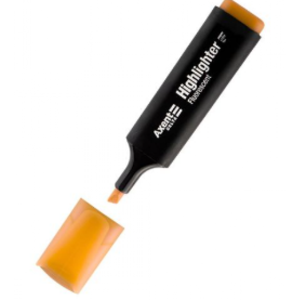 Маркер Highlighter D2501, 1-5 мм клиноп. помаранчевий Axent Маркер Highlighter D2501, 1-5 мм клиноп. помаранчевий Axent