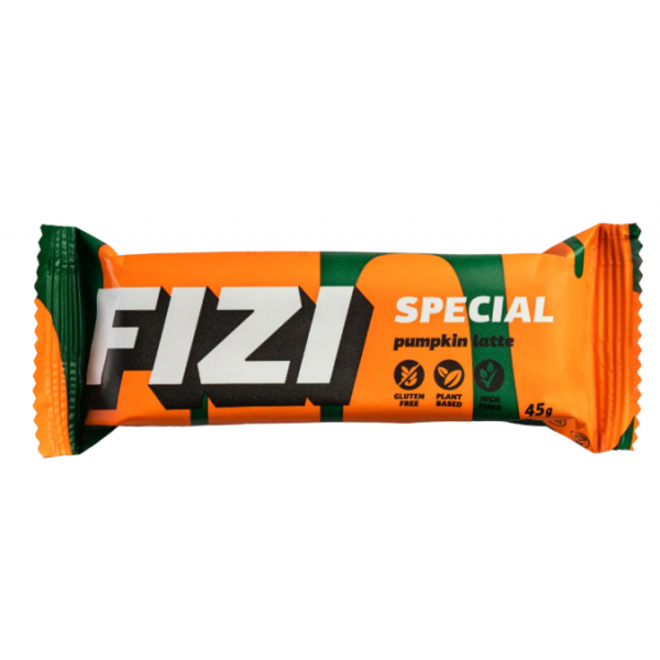 Батончик шоколадний Fizi Pumpkin Latte 45Г Батончик шоколадний Fizi Pumpkin Latte 45Г