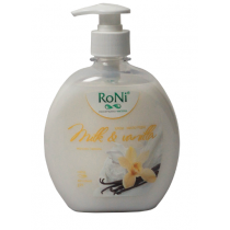 Рідке крем-мило Roni Milk і Vanilla 450мл