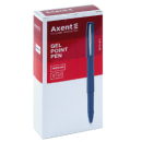 Ручка гелева Axent Premier AG1114-02-A синя 1шт  