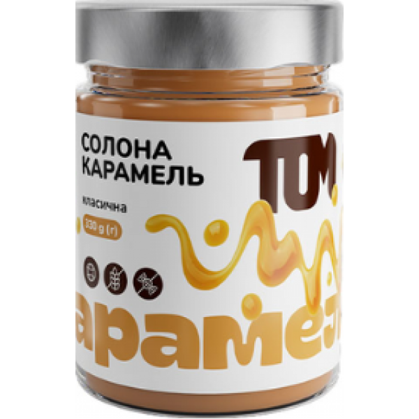 Карамель солона Tom класична 330г Карамель солона Tom класична 330г