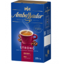 Кава Ambassador Strong мелена 225г 