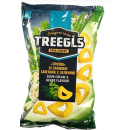 Снеки кукурудзяні TREEGLS зі смаком сметани з зеленню 75г