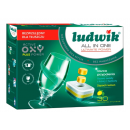 Таблетки для посудомийної машини Ludwik Profi All in one 30 шт