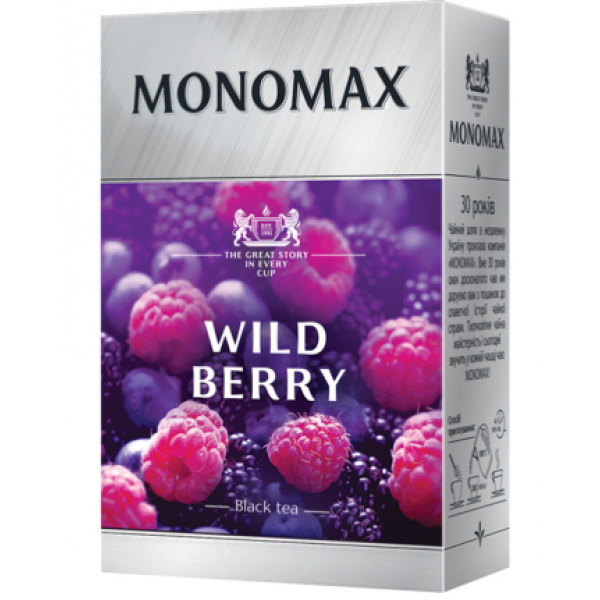 Чай ТМ Мономах Wild Berry 80 г Чай ТМ Мономах Wild Berry 80 г