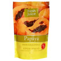 Рідке мило Fresh Juice 460мл запаска Папайя