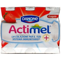 Продукт кисломолочний Danone Actimel Полуниця 1,5% 6*100г